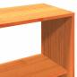Preview: Massivholzbett ohne Matratze Wachsbraun 120x200 cm Kiefernholz