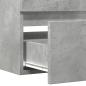 Preview: Waschbeckenunterschrank Betongrau 100x38,5x45 cm Holzwerkstoff