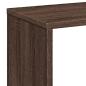 Preview: Raumteiler-Bücherregal Braun Eichen-Optik 67x25x161,5 cm