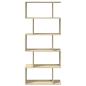 Preview: Raumteiler-Bücherregal 5 Etagen Sonoma-Eiche 70x24x161 cm