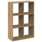 Preview: Raumteiler-Bücherregal Artisan-Eiche 69,5x29x103,5 cm