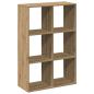 Preview: Raumteiler-Bücherregal Artisan-Eiche 69,5x29x103,5 cm