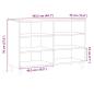 Preview: Sideboard Altholz-Optik 103,5x35x70 cm Holzwerkstoff