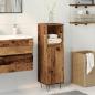 Preview: Badschrank Altholz-Optik 30x30x100 cm Holzwerkstoff