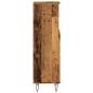 Preview: Badschrank Altholz-Optik 30x30x100 cm Holzwerkstoff