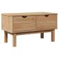 Preview: Flurbank OTTA 80x40x45 cm Massivholz Kiefer