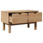 Preview: Flurbank OTTA 80x40x45 cm Massivholz Kiefer