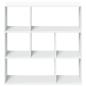 Preview: Raumteiler-Bücherregal Weiß 102x29x103,5 cm Holzwerkstoff