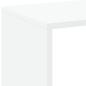 Preview: Raumteiler-Bücherregal Weiß 102x29x103,5 cm Holzwerkstoff