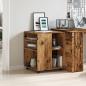 Preview: Rollschrank Altholz-Optik 60x53x72 cm Holzwerkstoff