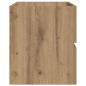 Preview: Waschbeckenschrank Artisan-Eiche 100x38,5x45 cm Holzwerkstoff