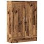Preview: Bücherschrank Altholz-Optik 82,5x30,5x115 cm Holzwerkstoff