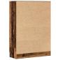 Preview: Bücherschrank Altholz-Optik 82,5x30,5x115 cm Holzwerkstoff