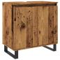 Preview: Badschrank Altholz-Optik 58x33x60 cm Holzwerkstoff