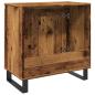 Preview: Badschrank Altholz-Optik 58x33x60 cm Holzwerkstoff
