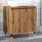 Preview: ARDEBO.de - Badschrank Artisan-Eiche 58x33x60 cm Holzwerkstoff