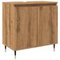 Preview: Badschrank Artisan-Eiche 58x33x60 cm Holzwerkstoff