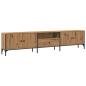 Preview: TV-Schrank mit Schublade Artisan-Eiche 200x25x44 cm