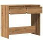 Preview: Konsolentisch Artisan-Eiche 89x41x76,5 cm Holzwerkstoff