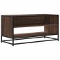 Preview: TV-Schrank Braun Eichen-Optik 91x40x46 cm Holzwerkstoff Metall