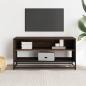 Preview: TV-Schrank Braun Eichen-Optik 91x40x46 cm Holzwerkstoff Metall
