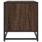 Preview: TV-Schrank Braun Eichen-Optik 91x40x46 cm Holzwerkstoff Metall