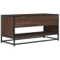 Preview: TV-Schrank Braun Eichen-Optik 91x40x46 cm Holzwerkstoff Metall
