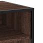 Preview: TV-Schrank Braun Eichen-Optik 91x40x46 cm Holzwerkstoff Metall