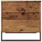 Preview: Couchtisch Altholz-Optik 60x44,5x45 cm Holzwerkstoff