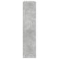 Preview: Raumteiler-Bücherregal 3 Stufen Betongrau 137,5x29x103,5 cm