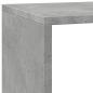 Preview: Raumteiler-Bücherregal 3 Stufen Betongrau 137,5x29x103,5 cm