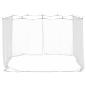 Preview: Moskitonetz Indoor Outdoor 156 Mesh Weiß 300x300x200 cm