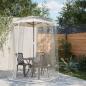 Preview: ARDEBO.de - Moskitonetz für Sonnenschirm 220 Mesh Weiß ?300x230 cm