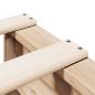 Preview: Massivholzbett mit Regal ohne Matratze 160x200 cm Kiefernholz