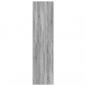 Preview: Kleiderschrank Grau Sonoma 50x50x200 cm Holzwerkstoff