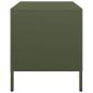 Preview: TV-Schrank Olivgrün 68x39x43,5 cm Kaltgewalzter Stahl