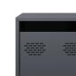 Preview: TV-Schrank Anthrazit 68x39x43,5 cm Kaltgewalzter Stahl