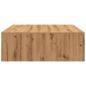 Preview: Couchtisch Artisan-Eiche 100x100x35 cm Holzwerkstoff