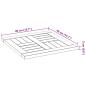 Preview: Tischplatte 40x40x2 cm Quadratisch Massivholz Akazie