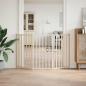 Preview: 3-tlg. Hundetor Faltbar 150 cm Massivholz Tanne