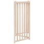 Preview: 3-tlg. Hundetor Faltbar 150 cm Massivholz Tanne