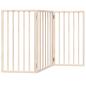 Preview: 3-tlg. Hundetor Faltbar 150 cm Pappelholz