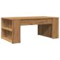 Preview: Couchtisch Artisan-Eiche 102x55x42 cm Holzwerkstoff