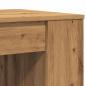 Preview: Couchtisch Artisan-Eiche 102x55x42 cm Holzwerkstoff
