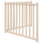Preview: 2-tlg. Hundetor Faltbar 160 cm Massivholz Tanne