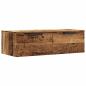 Preview: Wandschrank Altholz-Optik 68x30x20 cm Holzwerkstoff