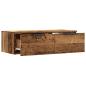 Preview: Wandschrank Altholz-Optik 68x30x20 cm Holzwerkstoff