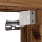 Preview: Wand-Nachttisch Altholz-Optik 35x35x20 cm