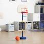 Preview: ARDEBO.de - Basketballkorb mit Ständer, Ball & Pumpe Verstellbar 90/121 cm