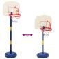 Preview: Basketballkorb mit Ständer, Ball & Pumpe Verstellbar 90/121 cm